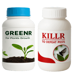 Combo Pack – KILLR (50ml) + GREENR (100ml) | Pest Control & Plant Growth Booster